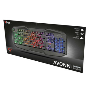 کیبورد مخصوص بازی تراست مدل GXT 830-RW Avonn