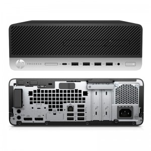 مینی کامپیوتر استوک  HP ProDesk 600 G5 sff Core i5 9600 8GB 256GB DVD Desktop mini PC