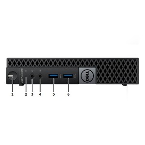 کامپیوتر استوک  تاینی DELL Optiplex 7050 Core i5 7500 ram 16gb DDR4 SSD M2 256gb