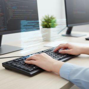 A4Tech KR-85: کیبورد ضدآب با حک لیزری فارسی؛ سرمایه‌گذاری مطمئن میز کار شما ( استوک )