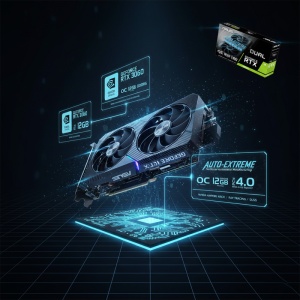 ASUS Dual RTX 3060 12GB استوک | گارانتی تست ۷ روزه | Hamechi-IT