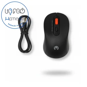 عنوان محصول  موس بی‌سیم شارژی میکاسو Mikuso مدل MOS-W115 سایلنت (Type-C) با ۱ سال گارانتی معتبر