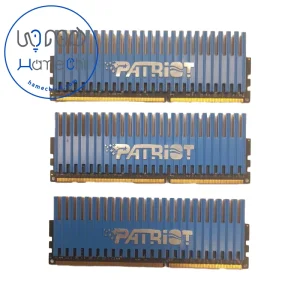 خرید رم کامپیوتر استوک PVT36G1600ELK DDR3 ظرفیت ۶ گیگابایت فرکانس ۱۶۰۰ مگاهرتز | کیت ۳ عددی با تایمینگ CL9 و گارانتی تست ۷ روزه