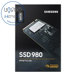 Samsung 980 NVMe M.2 2024 500GB - سرعت 3500 مگابایت/ثانیه با گارانتی DJ Service 5 ساله (استعلام تلفنی)