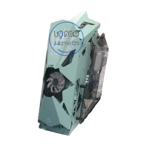 خرید کیس گیمینگ Hyper Cool مدل JY08 Green با ابعاد 680×600×235 میلی‌متر| طراحی خاص و فضای حرفه‌ای
