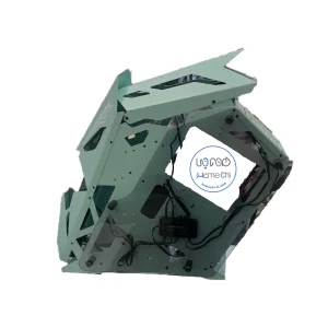 خرید کیس گیمینگ Hyper Cool مدل JY08 Green با ابعاد 680×600×235 میلی‌متر| طراحی خاص و فضای حرفه‌ای