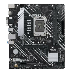 مادربرد ایسوس Asus PRIME B660M-K D4 | ساپورت نسل ۱۲ و ۱۳ + نورپردازی ARGB و گارانتی ۱۸ ماهه