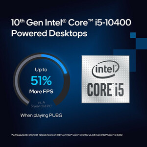 پردازنده مرکزی اینتل CPU intel Core i5 10400-tray