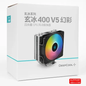 خنک‌کننده پردازنده دیپ کول Deepcool Xuanbing 400 V5 Iridescent LGA1851