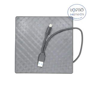 خرید درایو نوری اکسترنال USB 3.0 مدل ECD829 | نازک، سبک و قابل حمل | سازگار با لپ‌تاپ و مک | گارانتی ۱۲ ماهه