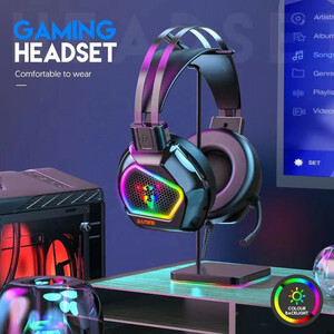 🎮 هدست گیمینگ مدل G601 | Headset Gaming حرفه‌ای با گارانتی ۱۲ ماهه شرکتی | صدای شفاف و خرید مطمئن