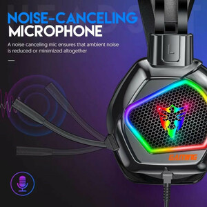 🎮 هدست گیمینگ مدل G601 | Headset Gaming حرفه‌ای با گارانتی ۱۲ ماهه شرکتی | صدای شفاف و خرید مطمئن