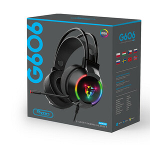 هدست مخصوص بازی E-SPORT مدل G606 | صدای 7.1 مجازی | نورپردازی RGB | گارانتی ۱۲ ماهه | فروشگاه همه چی ای تی
