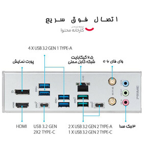 مادربرد ایسوس Asus PRIME Z790-A WIFI D5
