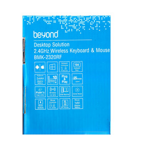 کیبورد و ماوس بیسیم بیاند مدل BEYOND BMK-2320RF