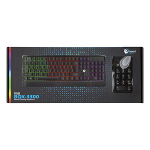 کیبورد مخصوص بازی بیاند مدل  BGK-3300 RGB