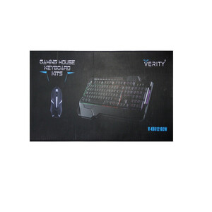 کیبورد و ماوس گیمینگ Verity  V-KB6121GCW