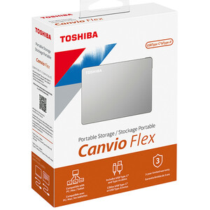 هارد دیسک اکسترنال توشیبا مدل Canvio Flex ظرفیت 2 ترابایت