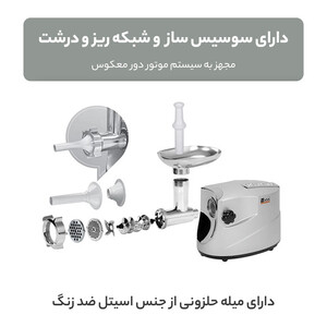 چرخ گوشت ناسا الکتریک مدل NS-320