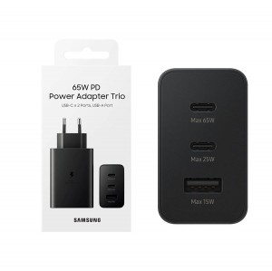 سوپرفست شارژر دو پین سامسونگ PD 65W-TA-980 اصلی