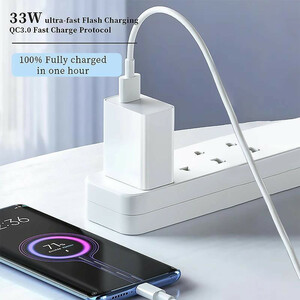 توربو شارژ Xiaomi 2in1 33W