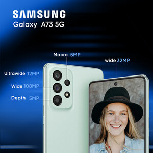 گوشی موبایل سامسونگ مدل  Galaxy A73 5G SM-A736B/DS دو سیم کارت ظرفیت 256 گیگابایت و رم 8 گیگابایت