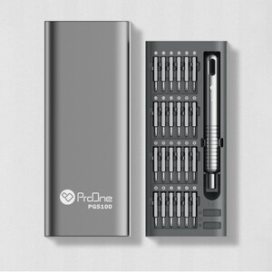 پیچ گوشتی و سری پیچ گوشتی پرووان مدل PGS100 بسته 51 عددی