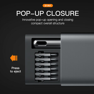 پیچ گوشتی و سری پیچ گوشتی پرووان مدل PGS100 بسته 51 عددی