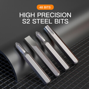 پیچ گوشتی و سری پیچ گوشتی پرووان مدل PGS100 بسته 51 عددی