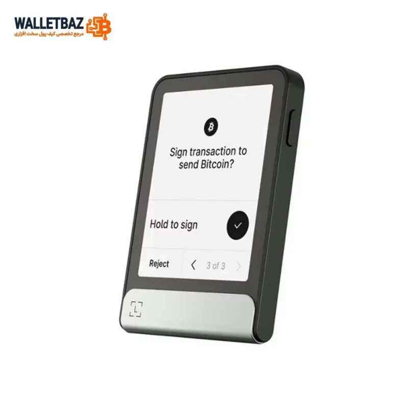 کیف پول سخت افزاری لجر فلکس 2025 Ledger Flex به همراه کلید ریکاوری لجر (Ledger Recovery Key)