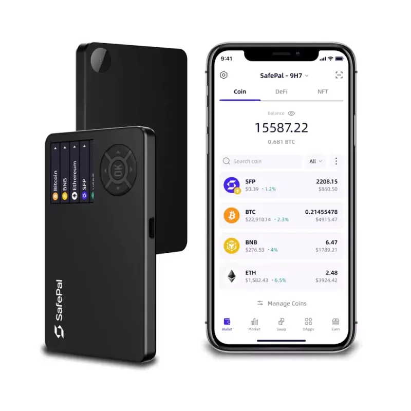 کیف پول سخت افزاری سیف پال اس وان Safepal S1 مدل 2025