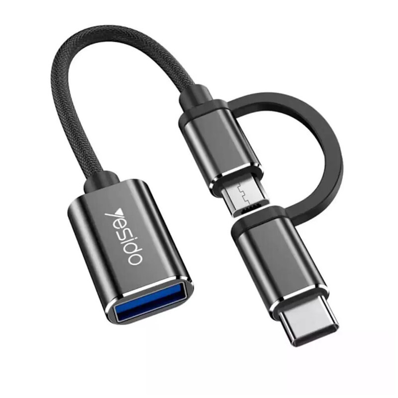 مبدل  OTG USB-C به microUSB یسیدو مدل GS02