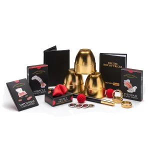 ست حرفه‌ای شعبده مارونز مجیک مدل Deluxe Box of Tricks نسخه امضاء با بیش از ۱۰۰ ترفند