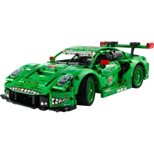 ست ساختنی لگو تکنیک مدل پورشه ۹۱۱ GT3 R REXY AO Racing کد ۴۲۲۲۴ با ۱۳۱۳ قطعه