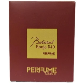 ادکلن مینیاتوری زنانه  باکارات رژ 540 برند پرفیوم فکتوری حجم 30 میل Bakarat Rouje 540 Perfume Factory