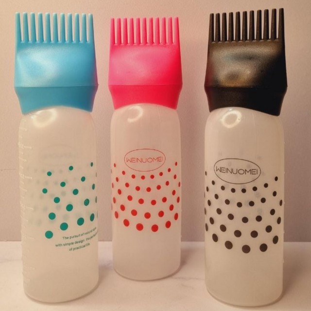 اپلیکاتور روغن تراپی ـ پخش راحت روغن و جوشانده و ماسک روی مو