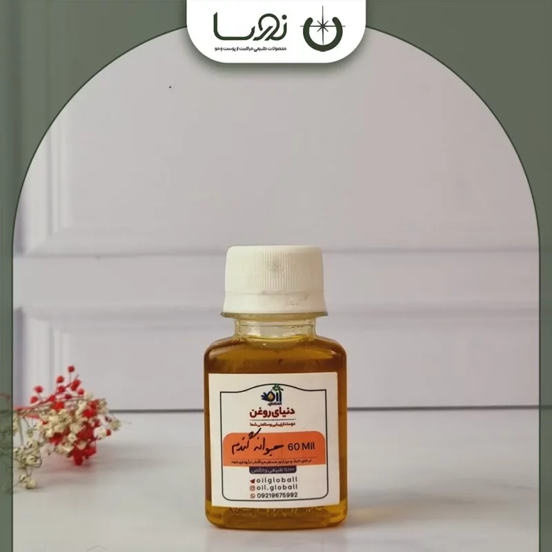 ✨ روغن جوانه گندم | کاهش چین و چروک + تقویت سیستم ایمنی