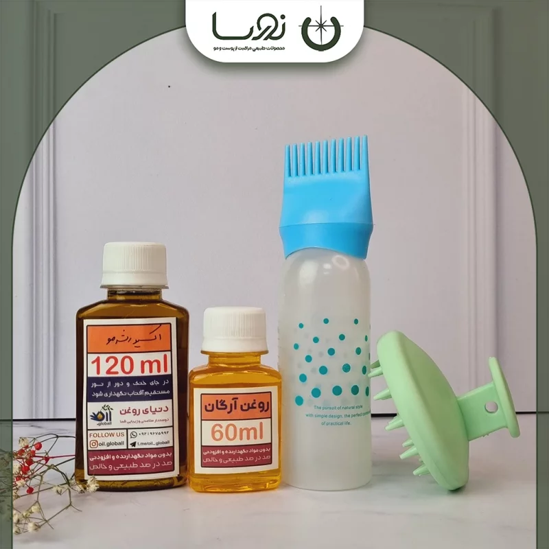 ✨ بسته درمانی ریزش مو (موی معمولی) + تضمین بازگشت وجه تا پایان دوره مصرف 6 ماهه + ارسال رایگان