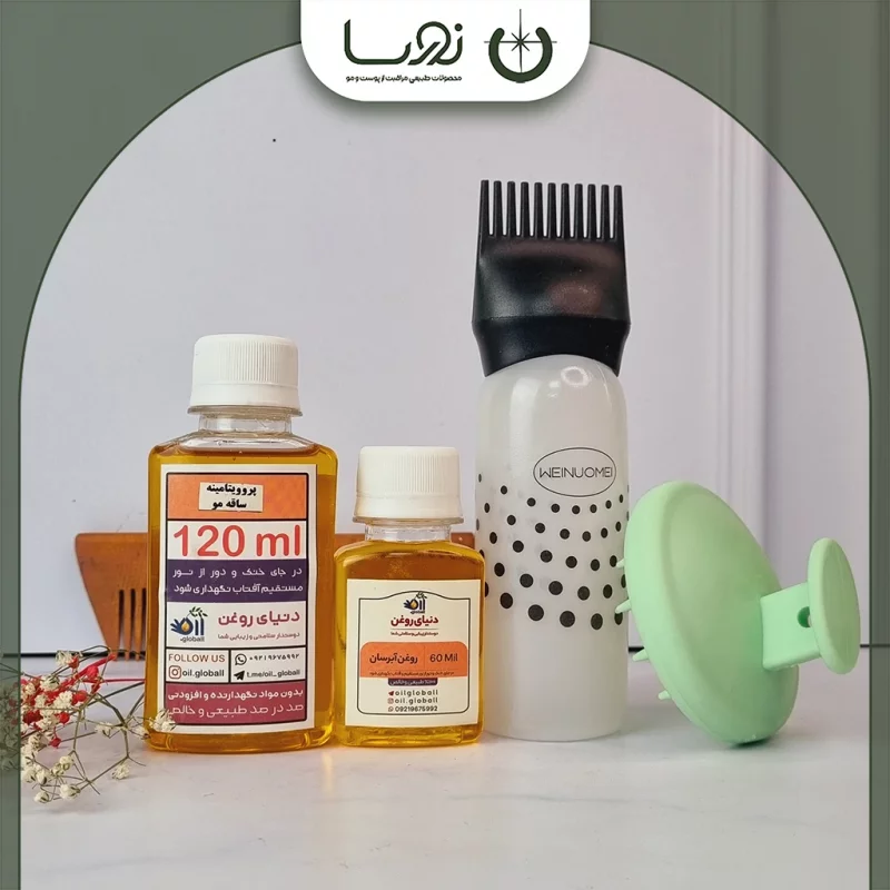 ✨ بسته درمانی خشکی وزی موخوره خرد شدن، موی مجعد و حالت‌دار + تضمین بازگشت وجه تا پایان دوره مصرف 6 ماهه + ارسال رایگان