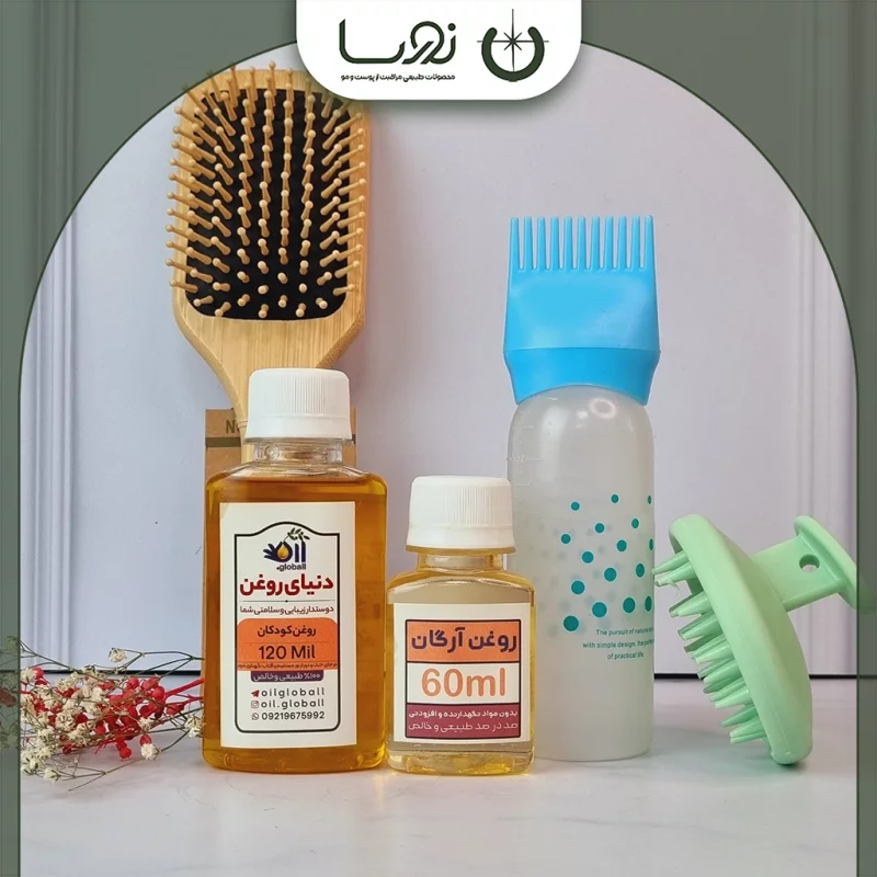 ✨ بسته درمانی رشد و رویش مو کودکان (موی لخت) + تضمین بازگشت وجه تا پایان دوره مصرف 6 ماهه + ارسال رایگان