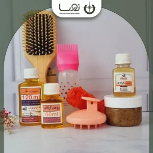 ✨ بسته درمانی درمان ریزش موی خشک و لخت همراه با شوره و پوسته ریزی کف سر + تضمین بازگشت وجه تا پایان دوره مصرف 6 ماهه + ارسال رایگان