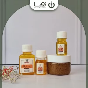 بسته درمانی حرفه‌ای نورسا برای درمان ریزش موی خشک و حالت دار با شوره و پوسته‌ریزی دوره مصرف ۳ ماهه