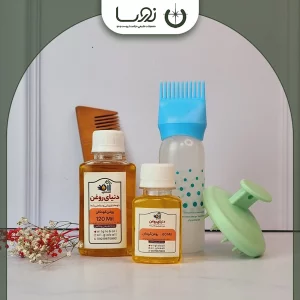بسته درمانی رشد و رویش مو کودکان مخصوص موی مجعد و فر، دوره مصرف 6 ماهه