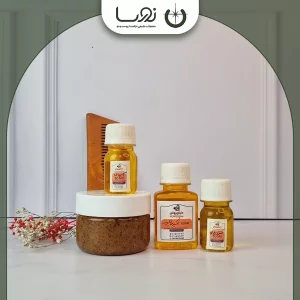 بسته درمانی درمان ریزش مو (کف سر چرب، ساقه خشک و آسیب دیده و فردار)، دوره مصرف ۳ ماهه