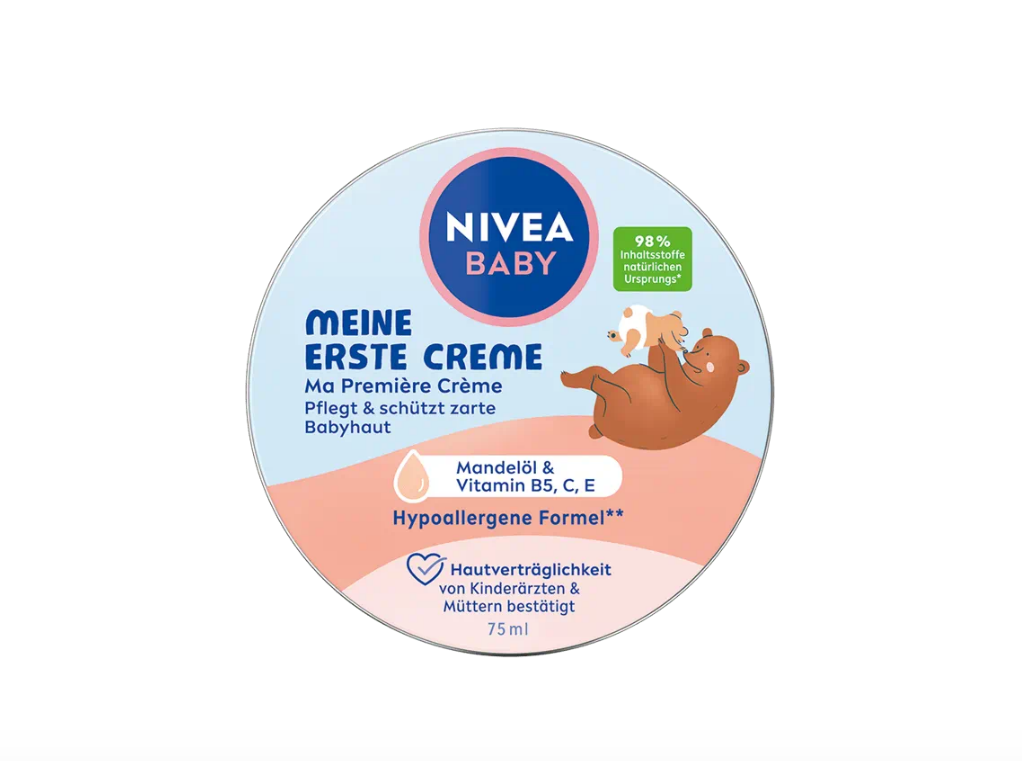 کرم صورت و بدن برای نوزادان نیوآ NIVEA