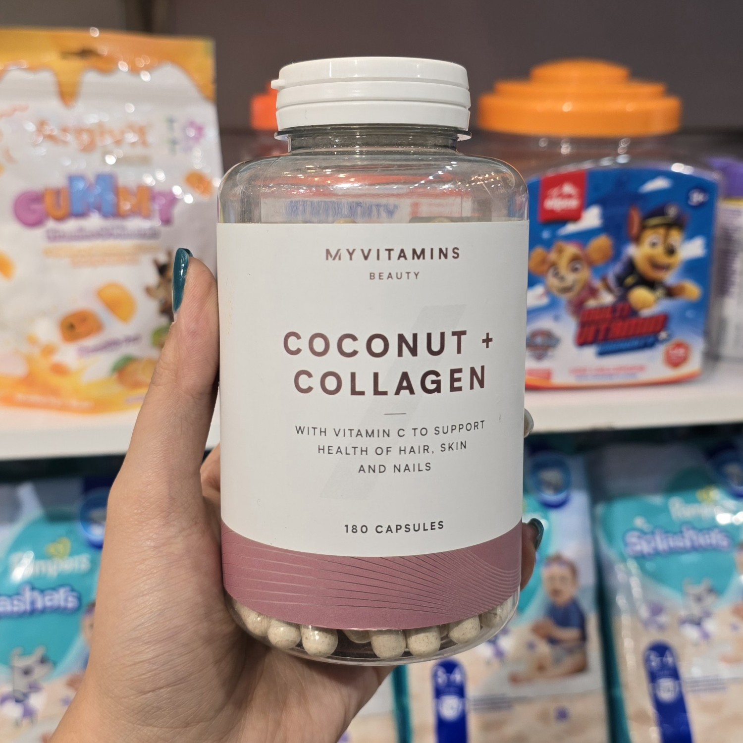 قرص  کوکونات کلاژن مای ویتامینز My Vitamins Coconut Collagen