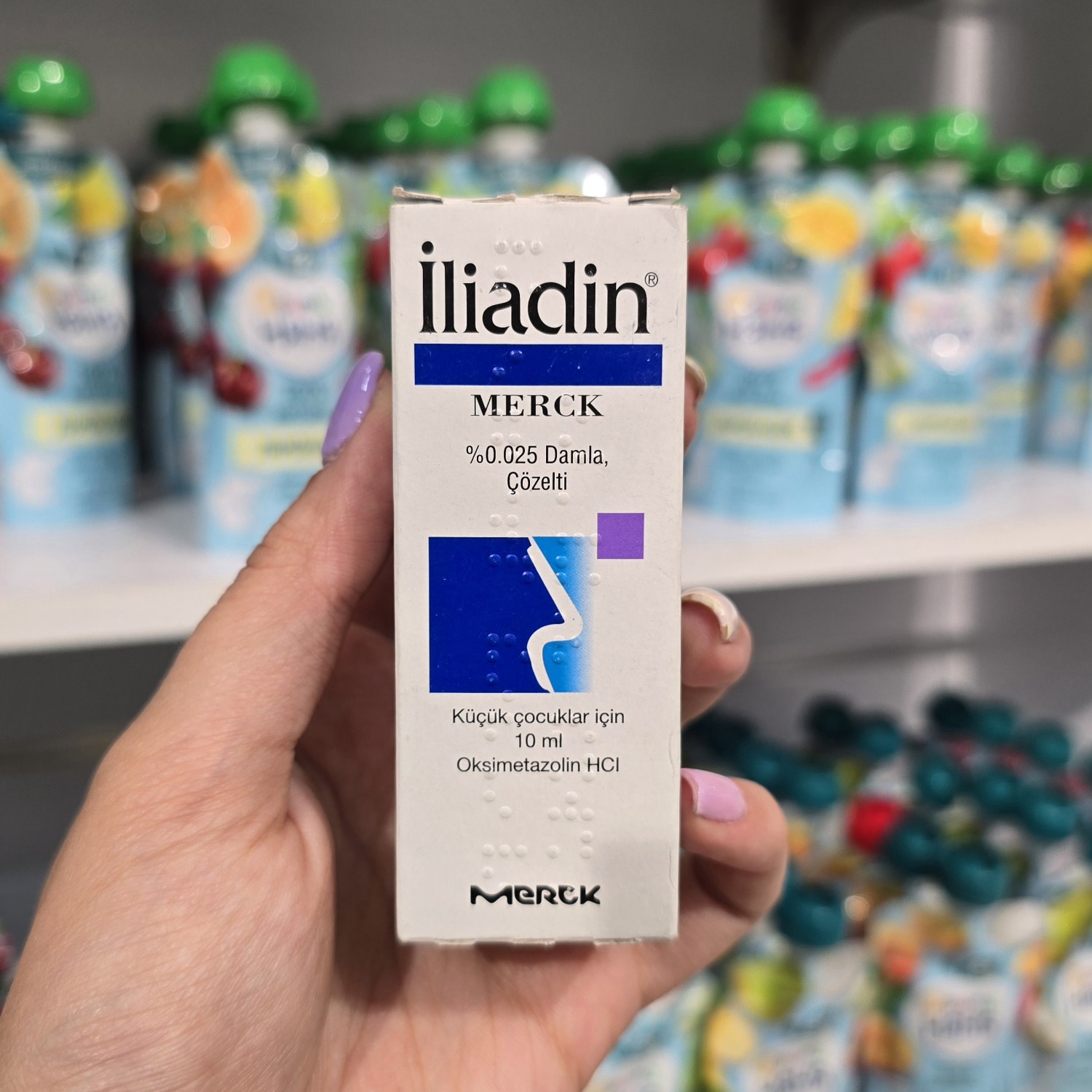 قطره بینی ایلدین Iliadin درصد 0.00025% در  10 میلی‌لیتر