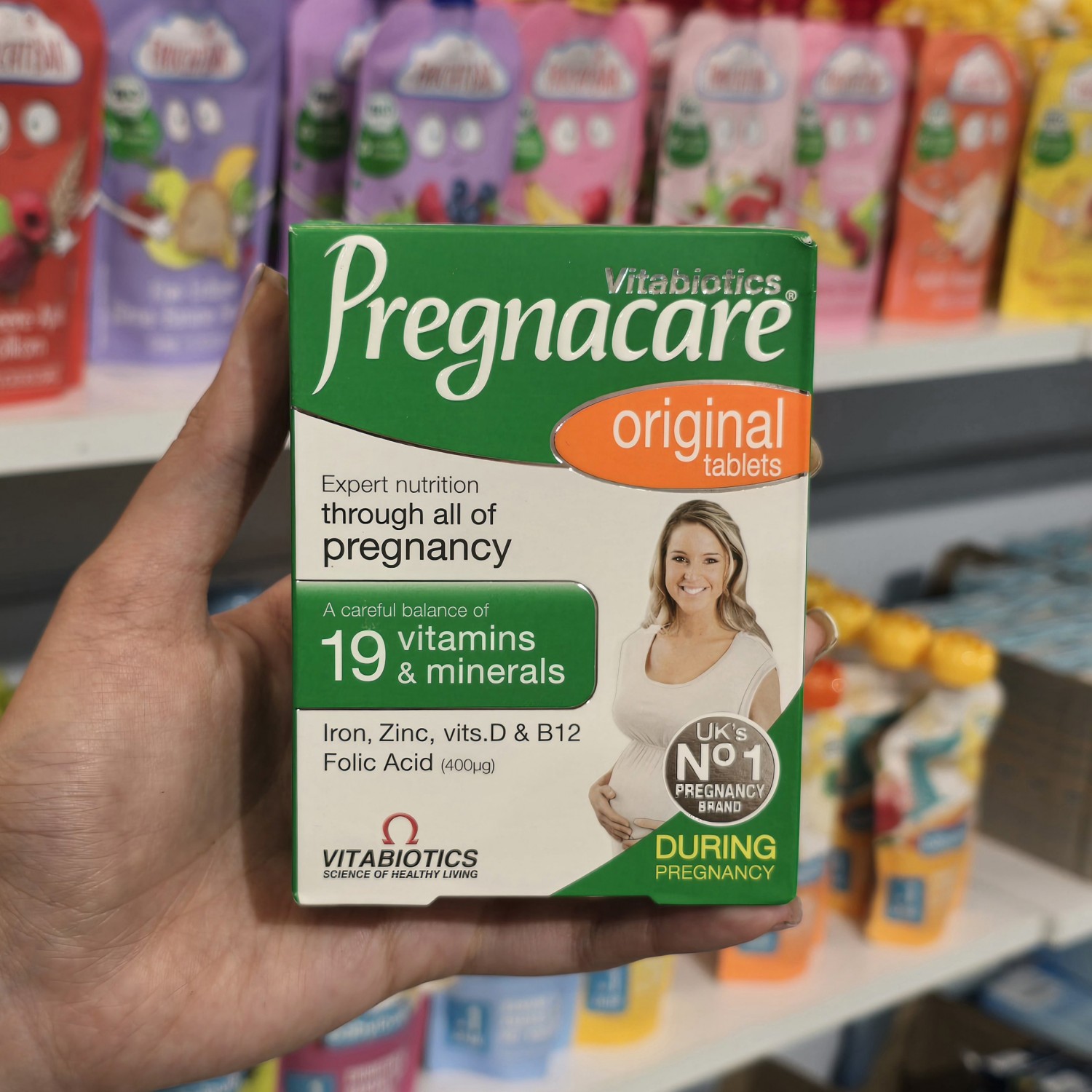 قرص‌ پرگناکر اورجینال Pregnacare original
