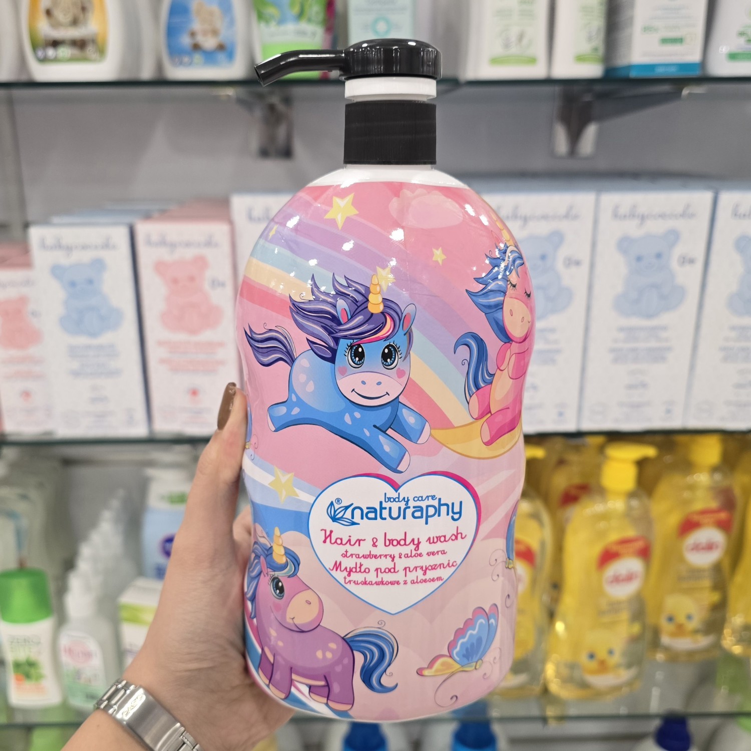 شامپو سر و بدن معطر از برندبلوکس  Blux  با حجم ۱ لیتر