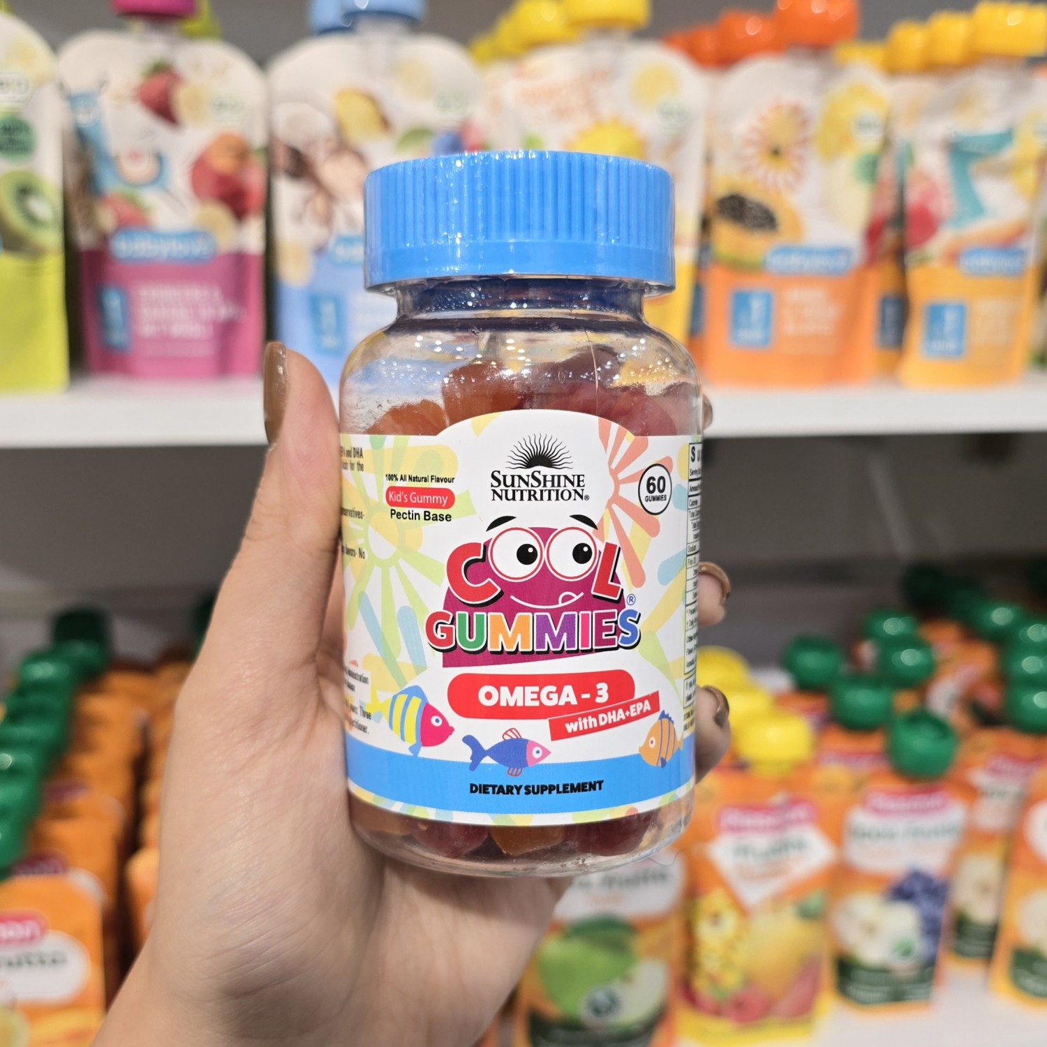 پاستیل امگا 3 سان شاین Sunshine Nutrition